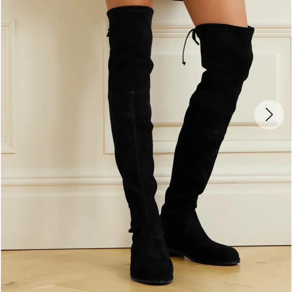 Stuart WEITZMAN lowland suede over knee boots